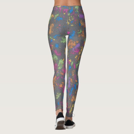Velvet Pigment Drift Leggings (Achterkant)