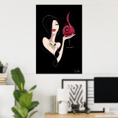 Velvet Poster groot (Thuiskantoor)