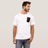 Velvet Shadows Rose T-shirt (Voorkant volledig)