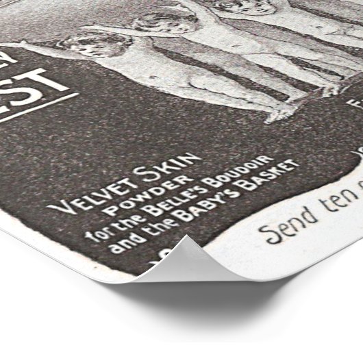 Velvet Skin Soap Poster (Hoek)