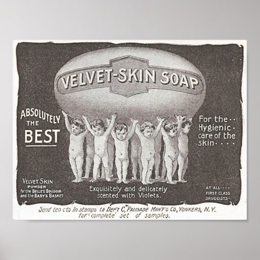 Velvet Skin Soap Poster (Voorkant)