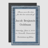 Velvet Zeeen Magnetic Save the Date Card (Voorkant / Achterkant)