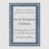 Velvet Zeeen Magnetic Save the Date Card (Voorkant)