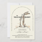 Velveteen Rabbit Baby shower Invitation Kaart (Voorkant)