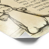 Velveteen Rabbit Book Quote Wall Art Foto Afdruk (Hoek)