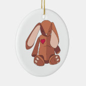 Velveteen Rabbit Keramisch Ornament (Rechts)