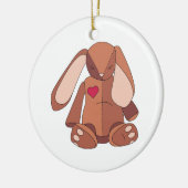Velveteen Rabbit Keramisch Ornament (Links)