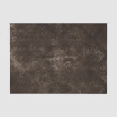 Velvety Bronze Damask | Bruine barokgrunge Tissuepapier (Voorkant)
