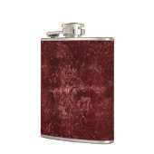 Velvety Henna Damask | Rode noodlijdende grunge Heupfles (Links)