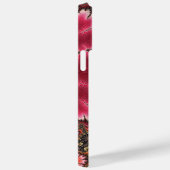 Velvety Soft Rosy Floral look Fractal Abstracte Ar Case-Mate iPhone Case (Achterkant / Rechts)