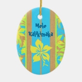 Velzyland Surfboard Ornament (Voorkant)