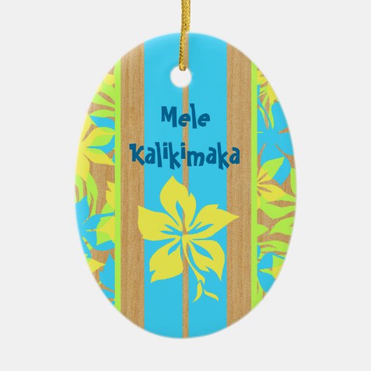 Velzyland Surfboard Ornament (Voorkant)