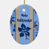 Velzyland Surfboard Ornament (Voorkant)