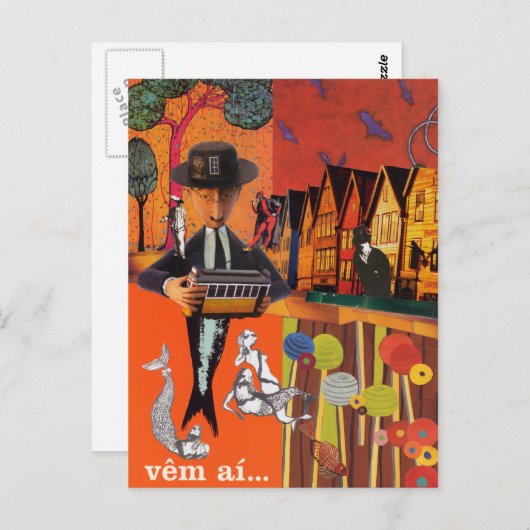 Vem ai... briefkaart (Voorkant / Achterkant)