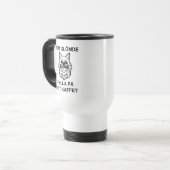 Vem glömde fylla på mitt kaffe reisbeker (Voorkant links)