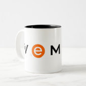 Vemma Coffee-Mok Tweekleurige Koffiemok (Voorkant links)