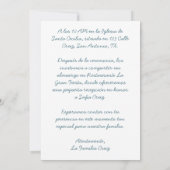 Ven A Celebrar Mi Primera Comunión con Foto Flores Kaart (Achterkant)