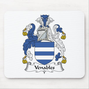 Venables Family Crest Muismat