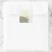 Vence Vierkante Sticker (Tas)