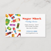 Vending Machine Service Business van Snack Vendor Visitekaartje (Voorkant)