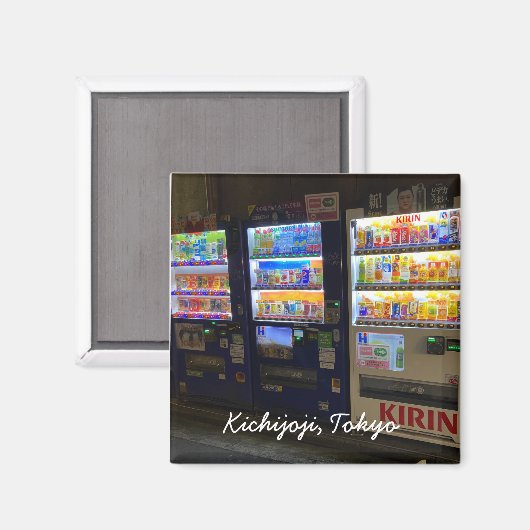Vending Machine Tokyo Magnet (Voorkant / Achterkant)