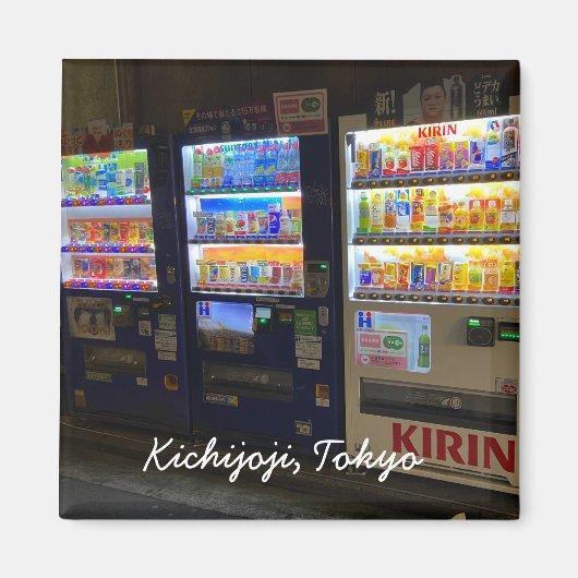 Vending Machine Tokyo Magnet (Voorkant)