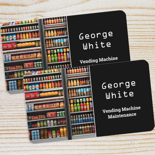 Vending Maintenance Visitekaartje