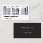 Vending Service Vendor Food Snack Visitekaartje (Voorkant / Achterkant)