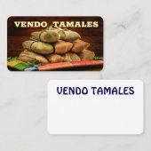 Vendo tamales-Visitekaartje Visitekaartje (Voorkant / Achterkant)
