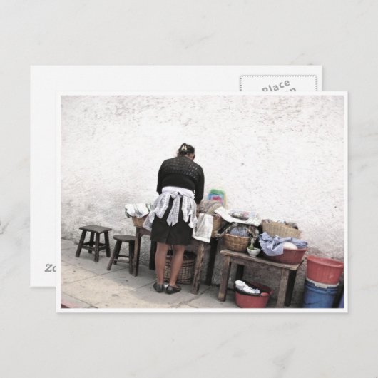 Vendor Postcard Briefkaart (Voorkant / Achterkant)