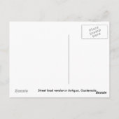 Vendor Postcard Briefkaart (Achterkant)