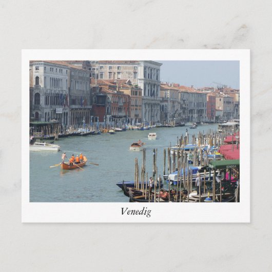 Venedig  briefkaart (Voorkant)