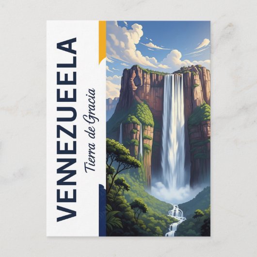 Veneela - Angel Falls Salto Ángel Briefkaart (Voorkant)
