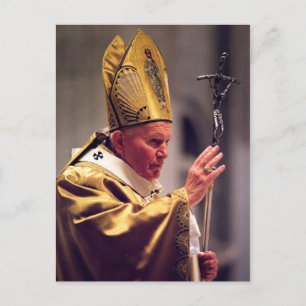 Venerable Pope John Paul II Briefkaart