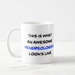 venereoloog, geweldige koffiemok