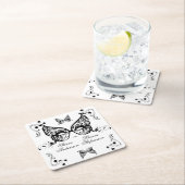 Venetia Carnivale Masque Victoriaans  Vlaanderen Kartonnen Onderzetters (Insitu)