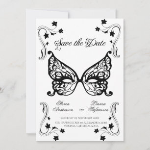 Venetia Carnivale Masque Victoriaans  Vlaanderen Save The Date