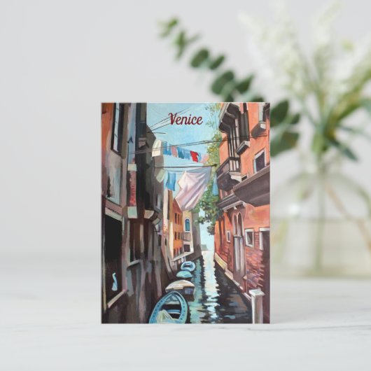 Venetiaans Briefkaart (Staand voorkant)