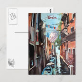 Venetiaans Briefkaart (Voorkant / Achterkant)
