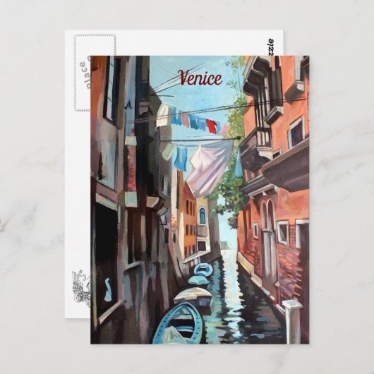 Venetiaans Briefkaart (Voorkant / Achterkant)