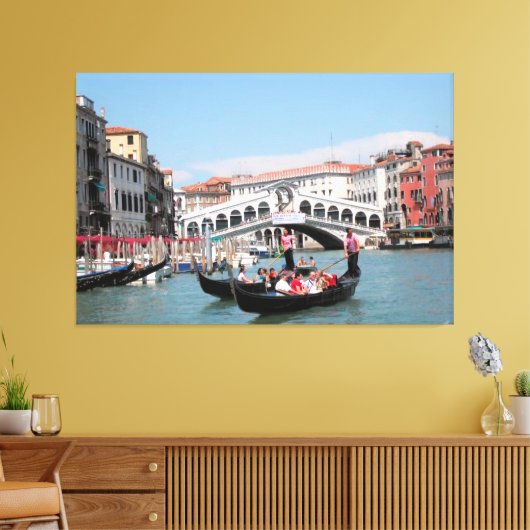 Venetiaans Canvas Print (Insitu (Woonkamer))