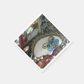 Venetiaans Carnaval masker Servet (Hoek)