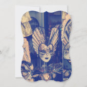  Venetiaans carnavalmasker Kaart (Voorkant)