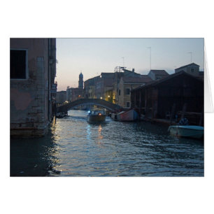 Venetiaans kanaal in Dusk