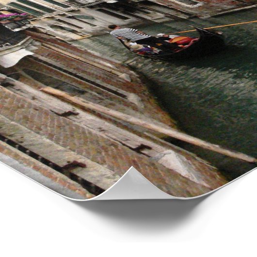 Venetiaans kanaal poster (Hoek)
