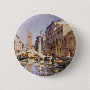 Venetiaans kanaal ronde button 5,7 cm