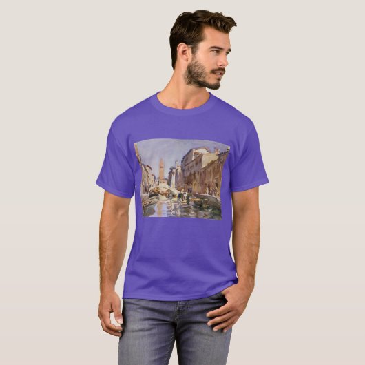 Venetiaans kanaal t-shirt (Voorkant volledig)