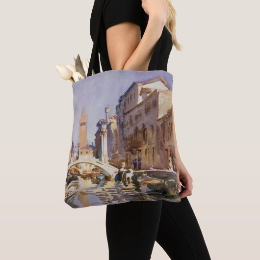Venetiaans kanaal tote bag (Dichtbij)