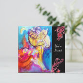 VENETIAANS MASKERADEN / MUZIKAAL NOCTURNE KAART (Staand voorkant)