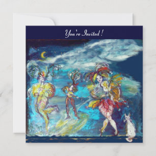 VENETIAANS MASKERBAL / MUZIEK IN DE NACHT KAART